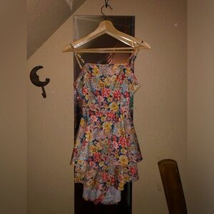 Floral sundress/romper
